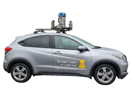 Google ielas attēla automašīna