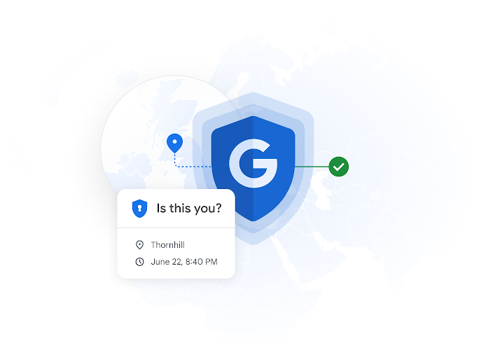 Google Workspace 安全护盾，根据位置强制执行情境感知访问权限。