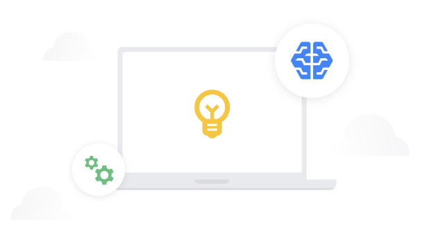 关于在 Google Workspace 中实现生成式 AI 隐私保护的插图。