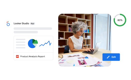 通过 Google 表格与 Looker 的集成直观呈现更丰富的数据和图表