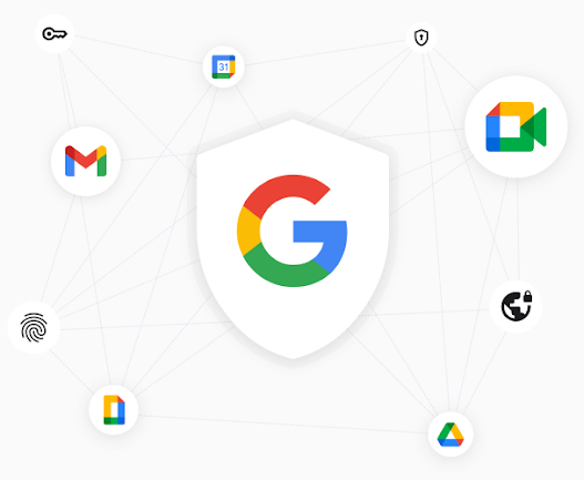Google Workspace 中由客户掌控的加密工具的插图。