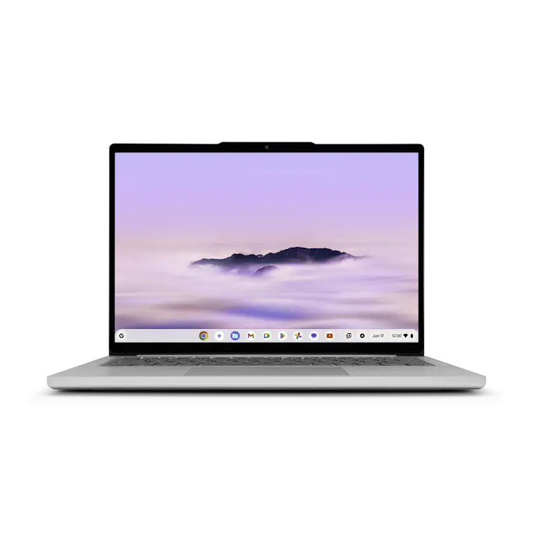 Lenovo Chromebook Plus Gen 10 device front view.