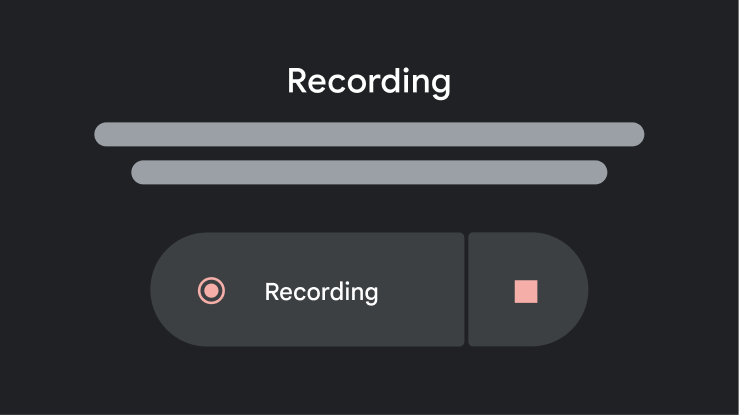 UI showing a meeting being recorded.