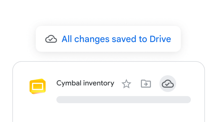 A file saved on Google Drive
