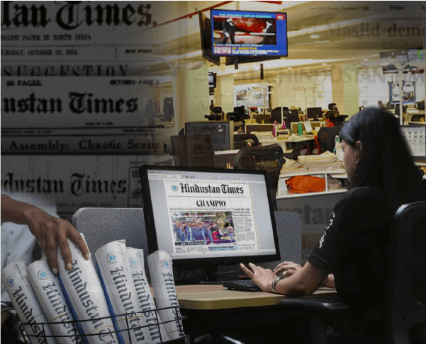HT Media newsroom