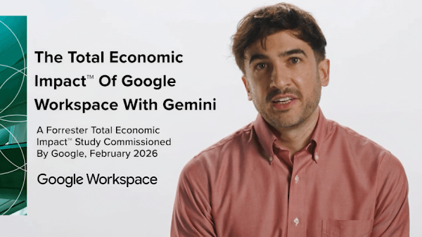 The Total Economic Impact of Google Workspace with Gemini presented by Forrester Consulting.