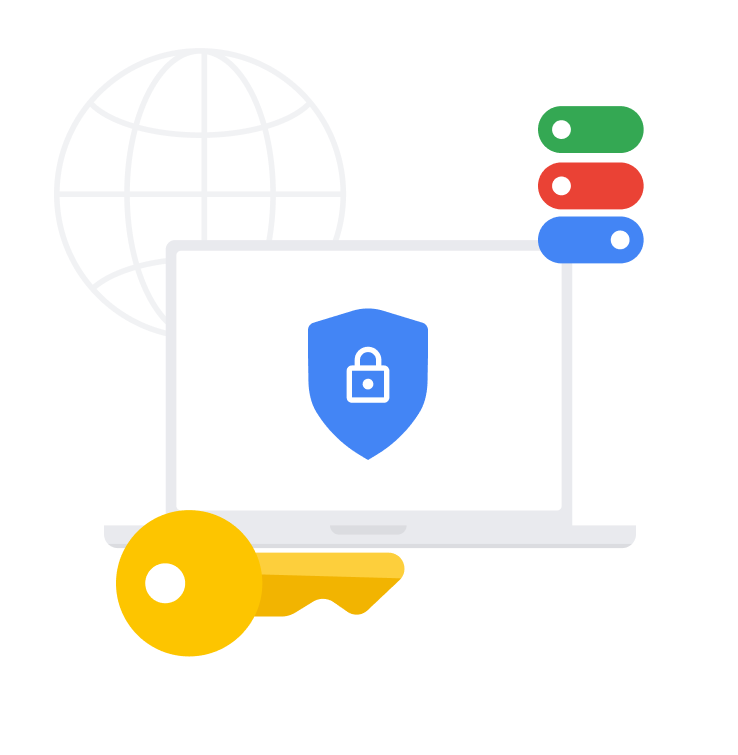 宣布正式推出安全管控功能的 Google Workspace 博文的图片。