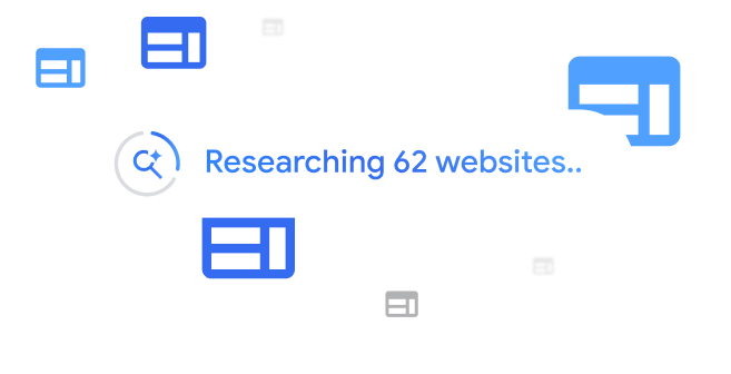 Google Sheets interface showing a financial dashboard and a Gemini AI sidebar assisting with data analysis.