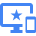 star inside monitor