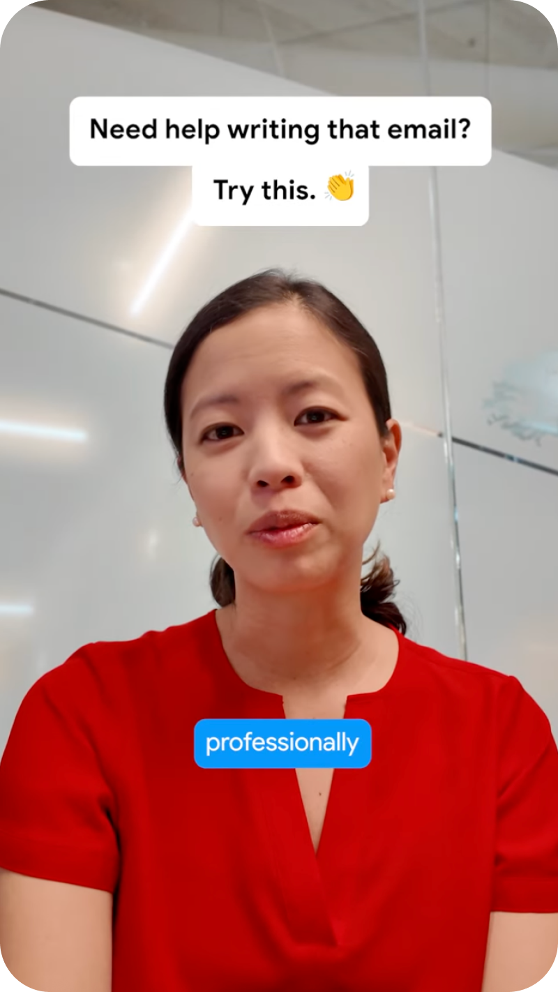 了解 Gmail 中的 Gemini 如何助您撰写邮件