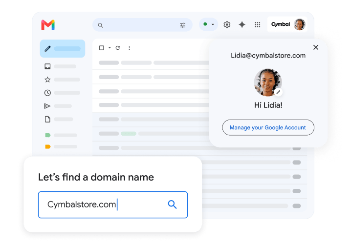 图片：Google Workspace 用户的 Gmail 收件箱